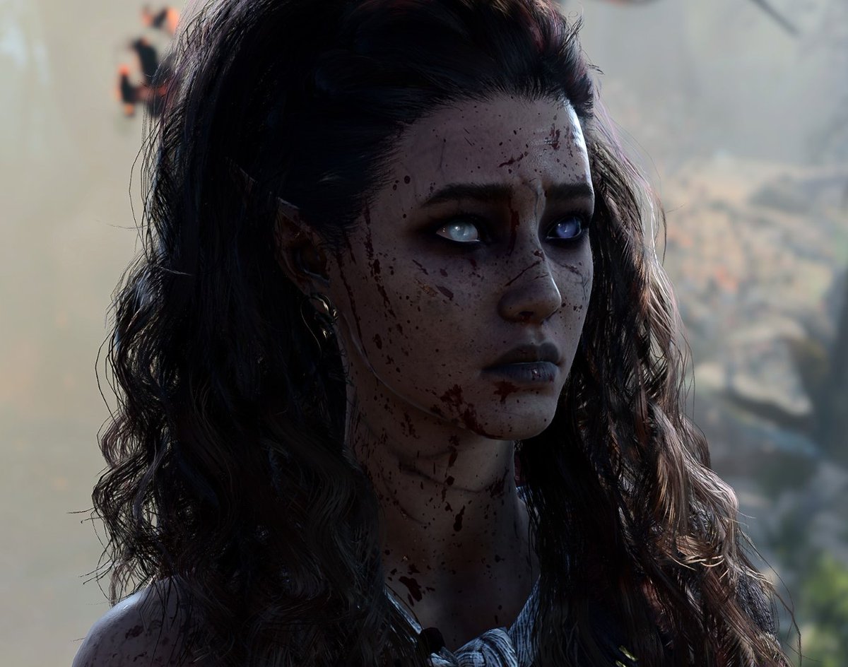 SharieFFXIV's tweet photo. I'm going to be taking part of a mini DND campaign, so I decided to create my character in BG3!

Meet Kali, my Reborn Circle of Spore's Druid!
#BG3 #bg3Tav #BaldurGate3 #BGTavTuesday #dungeonsanddragons https://t.co/AaGH2F3ifw