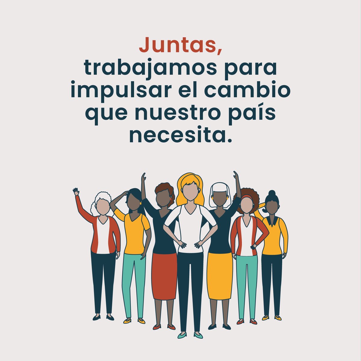 Nuestras nominadas fueron seleccionadas con criterios sólidos: su trayectoria y liderazgo, su potencial para representar nuestra agenda común y las redes que las sostienen.

Comparten cinco ejes de nuestra agenda: construcción de paz y justicia, políticas ambientales...