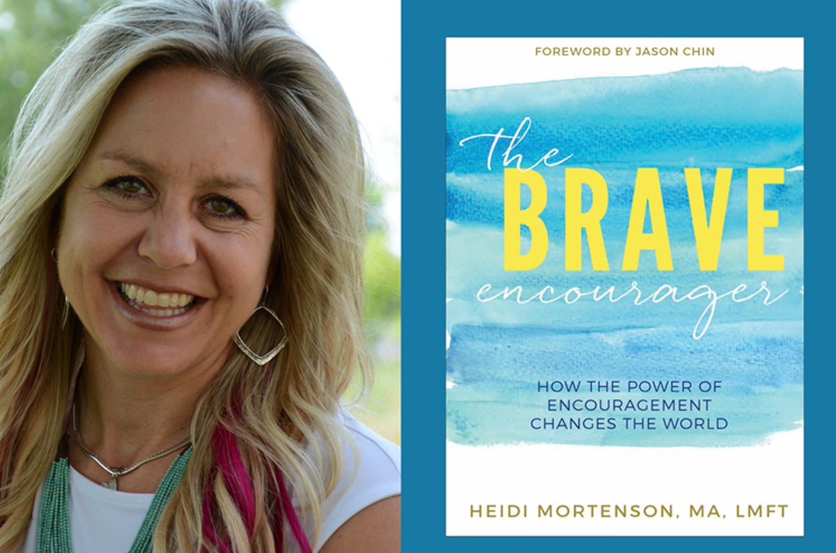 AnokaCoLibrary's tweet photo. #NationalDoSomethingNiceDay We never know what a simple act of kindness can do to help someone. Check out the book "The Brave Encourager" by Heidi Mortensen, LMFT. #ReadLocalMN and learn more about this author here: https://t.co/tvaZkrAu5Q https://t.co/DoJaI1IL3F