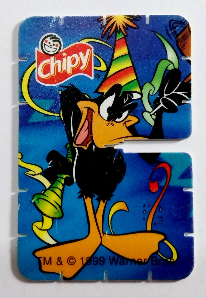 GregBruhl3's tweet photo. 1999 TAZO BUILDER Chipy Looney Tunes #03B DAFFY DUCK Promo PERU WARNER BROS https://t.co/cKmfCPK5Nv