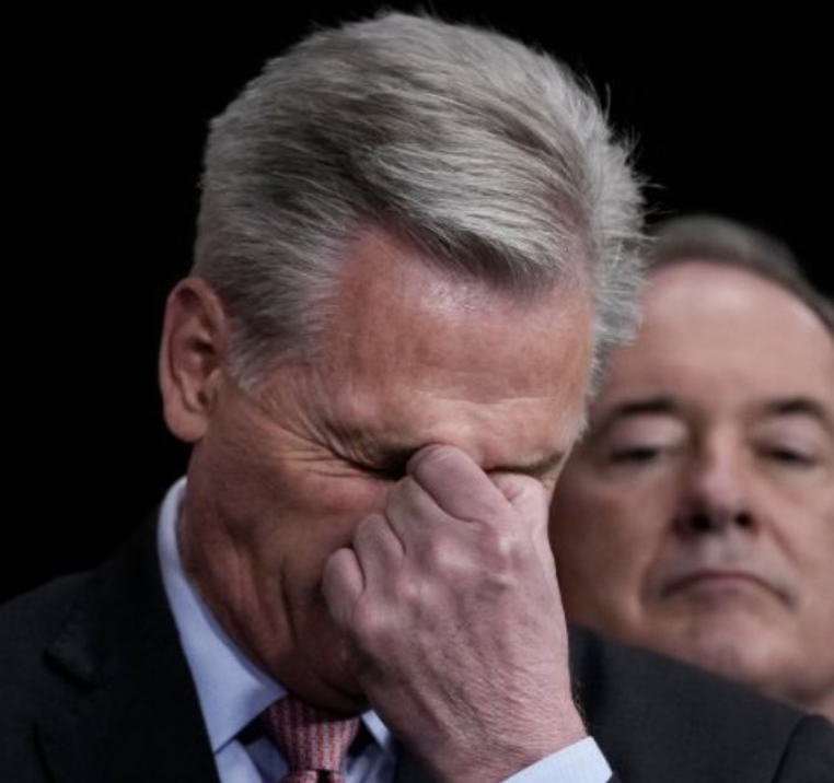 RealTamie's tweet photo. Kevin McCarthy you are a traitor and a coward. 

Today you sold out our Democracy to save your own worthless career. 

I want to tell you what MANY Republicans are saying to me about you, and it isn’t pretty. 

Here’s a list:👇

1) they say you are someone who folds under pressure and has no beliefs of his own.

You have put your defense of Donald Trump above the Constitution (which you took an oath to defend) while you spread lies with zero evidence against President Biden. 

And you proved that yet again today. 

2) They say you stand for nothing. 

You have zero ideas for the good of our country and continue to hold our economy hostage like a terrorist. 

Do you think average Americans want our government to hang on the brink of collapse? 

You are a clown.

3) They are growing tired of your defense of Trump.  

Nothing you do will change the fact that TRUMP has been accused of a number of serious crimes, including obstruction of justice, witness tampering, conspiracy to defraud the United States, conspiracy to obstruct an official proceeding,  inciting an insurrection, etc. 

Unlike your LIES about Biden, there is overwhelming evidence to support the accusations about Trump. 

Your loyalty to Trump should not blind you to the truth and your duty to our country.

That’s why voters are telling me Kevin. 

You can either listen or find out the hard way in November. 

We need a leader who is willing to stand up for what is right, even when it is unpopular.

It’s time for you to resign.