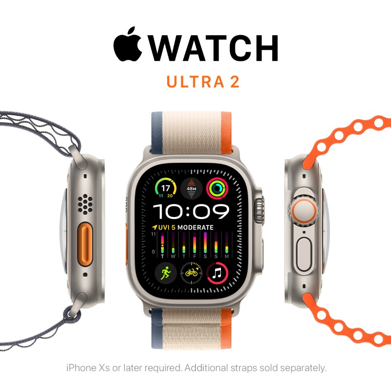 Apple's tweet photo. NEWSFLASH from the Apple Event. Introducing iPhone 15 Pro, iPhone 15, Apple Watch Series 9 and Apple Watch Ultra 2.