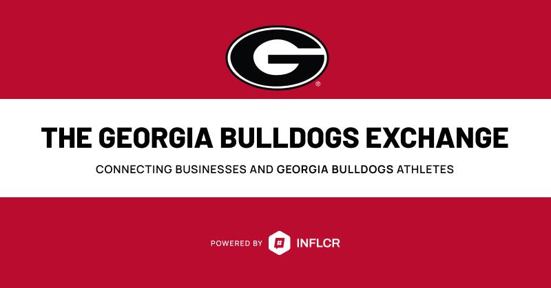 Make a Bulldog the face of your next campaign, sign up for the Georgia Bulldogs Exchange.

Visit:
georgiadogs.com/exchange