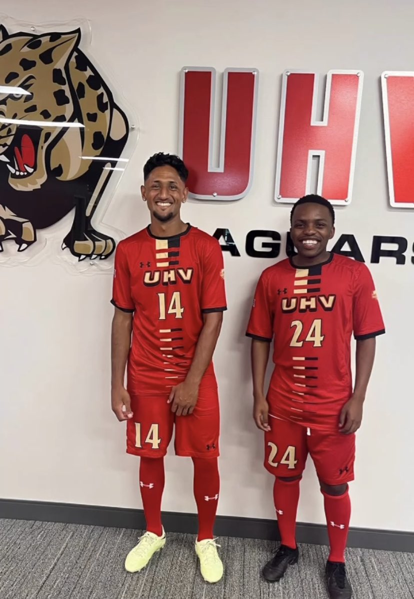 USA 🇺🇸 

Our boys at the University Houston-Victoria, Ryan Naidoo &amp; Kagiso Madisha.
