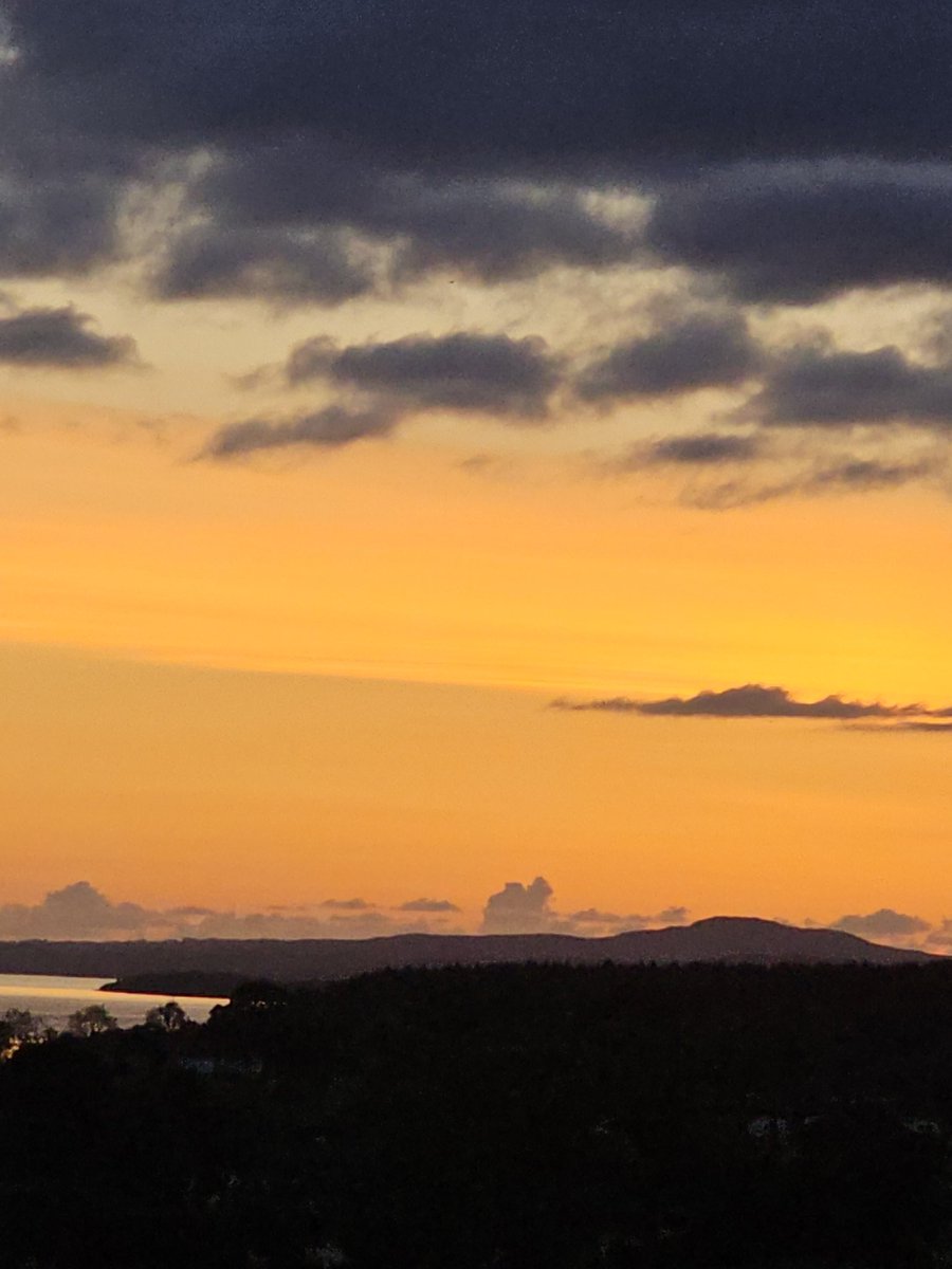 Sunset on Lough Erne #SamsungUltraS23 #nofilter