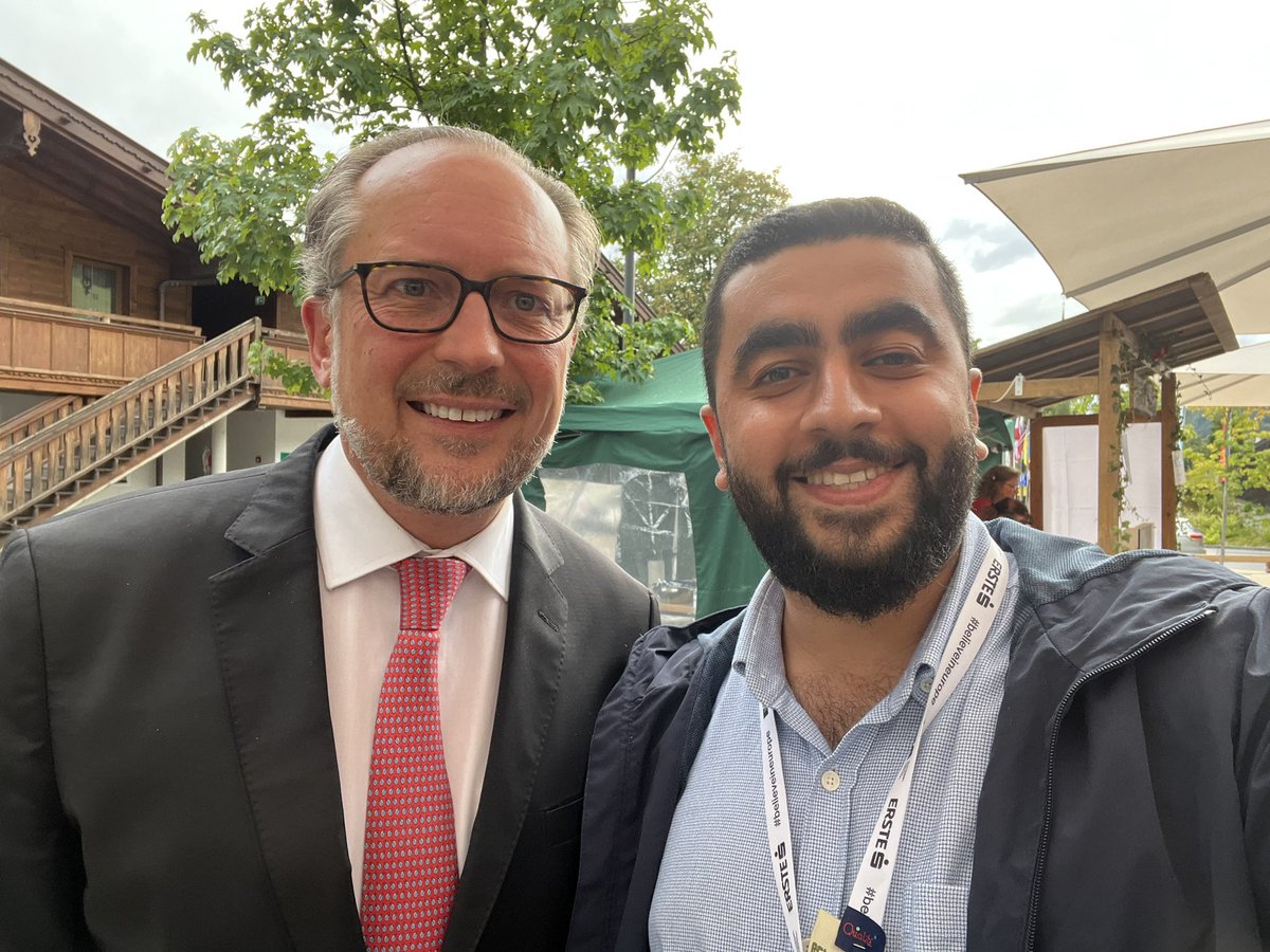 JegirKH's tweet photo. A historic moment! The Austrian Embassy in Baghdad is officially opened @MFA_Austria with Dr. @a_schallenberg, The Austrian Minister for European and International Affairs being in Baghdad with Dr. @Fuad_Hussein1, @Iraqimofa
#CAIraq #FANof #EFA23 #BoldEurope https://t.co/ycs1hQKlPb