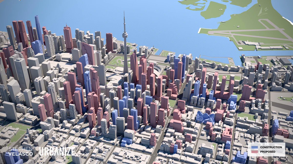 jen_keesmaat's tweet photo. No word of a lie, the reason we created #TOCore was because I was worried the toilets wouldn't flush on superbowl Sunday with all of this density, in the absence of clarity as to how much growth we could really accommodate and the infrastructure needed to support this kind of growth.
(We were worried about park space and transit, too, hence #RailDeckPark and the King St Pilot).
Anyway, we did the planning. Toliets will flush.