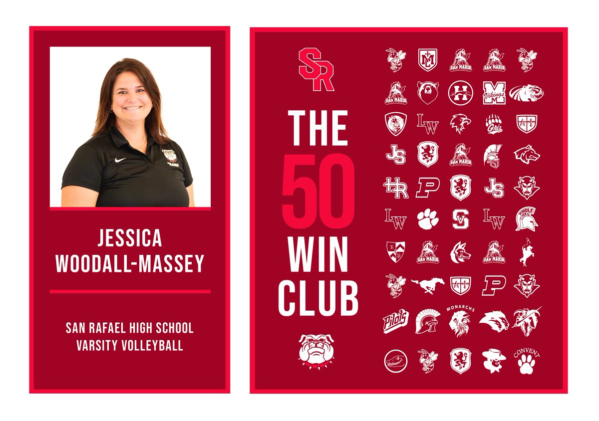 5️⃣0️⃣ Fifty Wins 5️⃣0️⃣

Congratulations to Coach Jess for earning her 50th victory as a head coach!

Jess took over the program 4️⃣ years ago and has led the team to:

✅ 3 NCS Berths
✅ State Tournament Berth (1st in school history)

<a href="/Sanrafaeldawgs/">San Rafael Athletics</a> <a href="/westcoastpreps_/">West Coast Preps</a> <a href="/marinij_sports/">Marin IJ Sports</a>