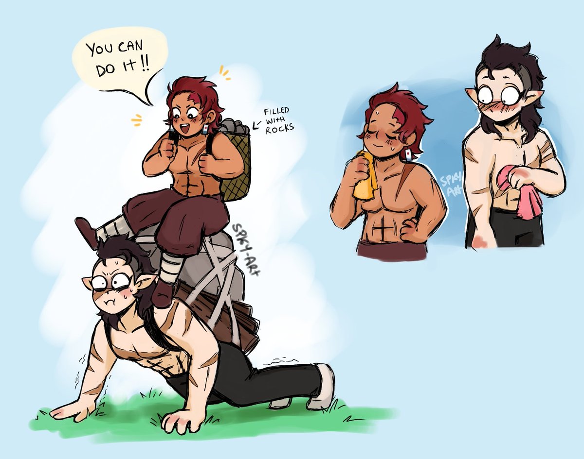 spkyartbrrr's tweet photo. #gentanweek2023
#gentanweek
DAY 2/3 : Tutor & Training
Them being my fav rom com
#kny #kimetsunoyaiba
#demonslayer #gentan https://t.co/ll014Ljj2U