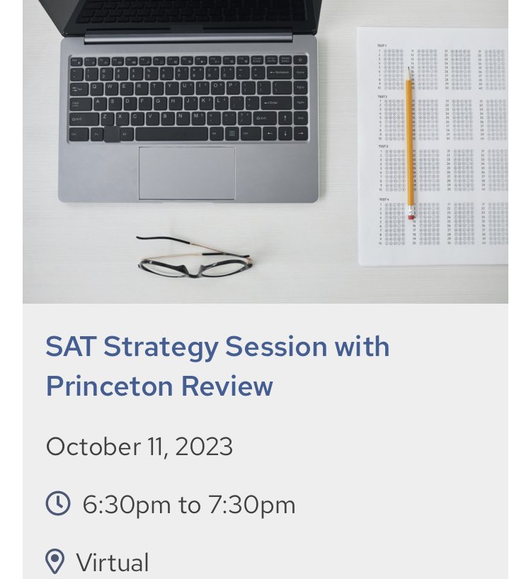 Preparing for the new, digital SAT? Attend this FREE, virtual strategy session and then take a FREE practice test. See  wakegov.org/events for more. Search for “Level Up.”