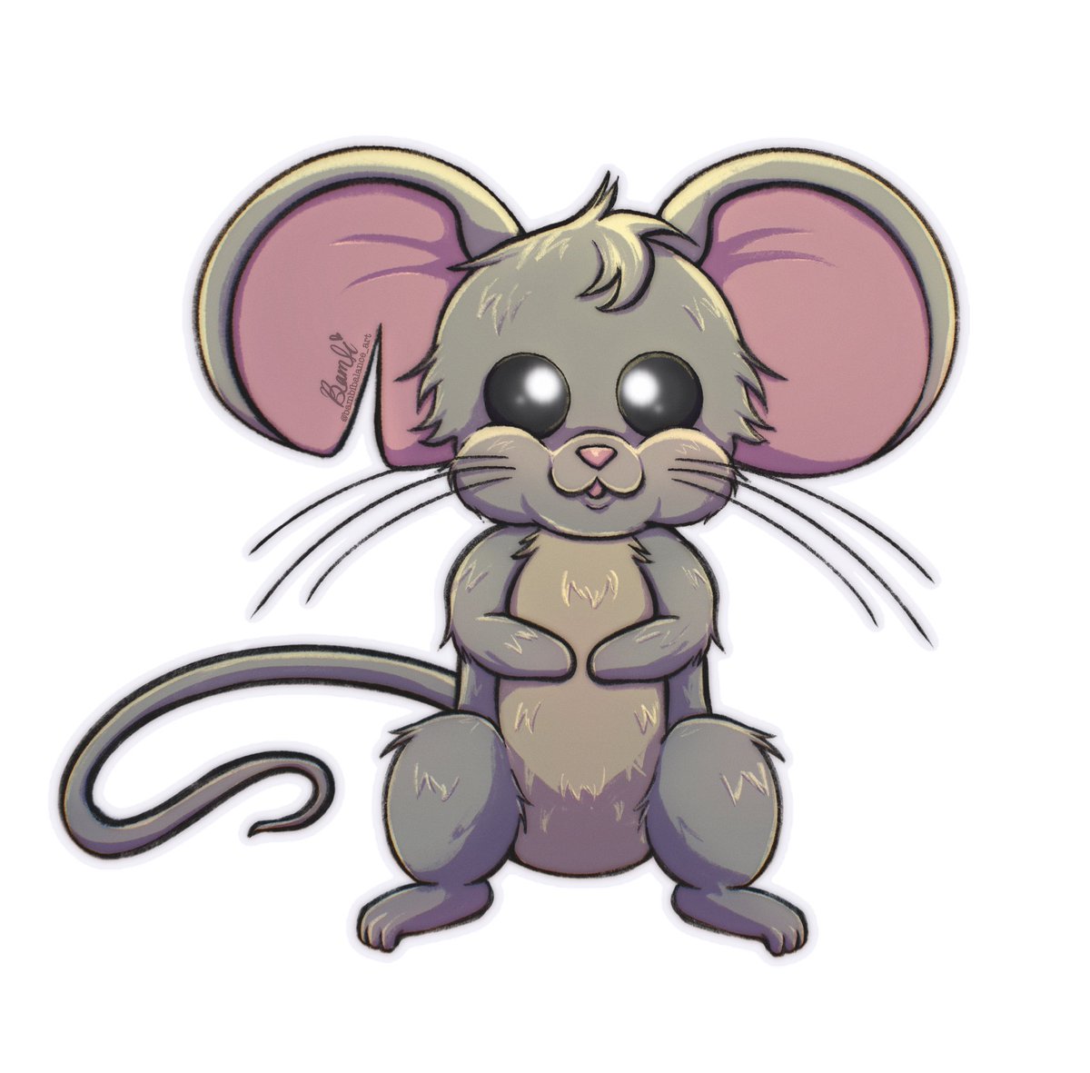 I’m not great when it comes to animals but I had to try to draw @Kiri_Guy dnd character’s animal friend, Small! 
#dnd #animalcompanion #cute #mouse