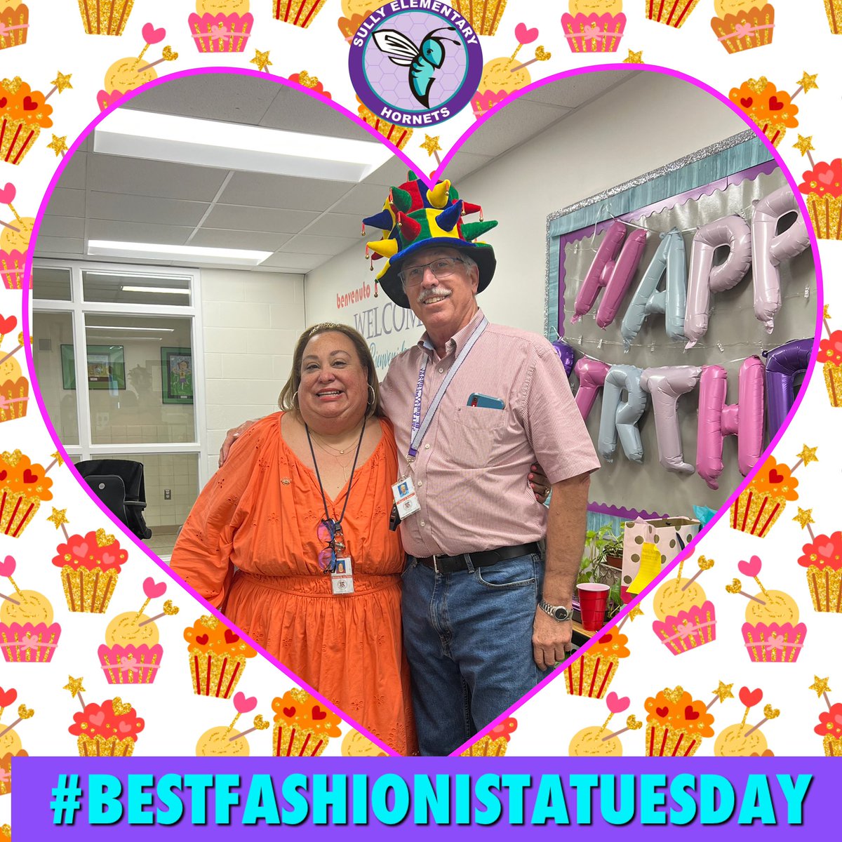 BelindaMCermola's tweet photo. #FashionistaTuesday is something that I just love to celebrate at @SullyES_LCPS every week! #SullyRocks https://t.co/Jmt4W5i9Jg