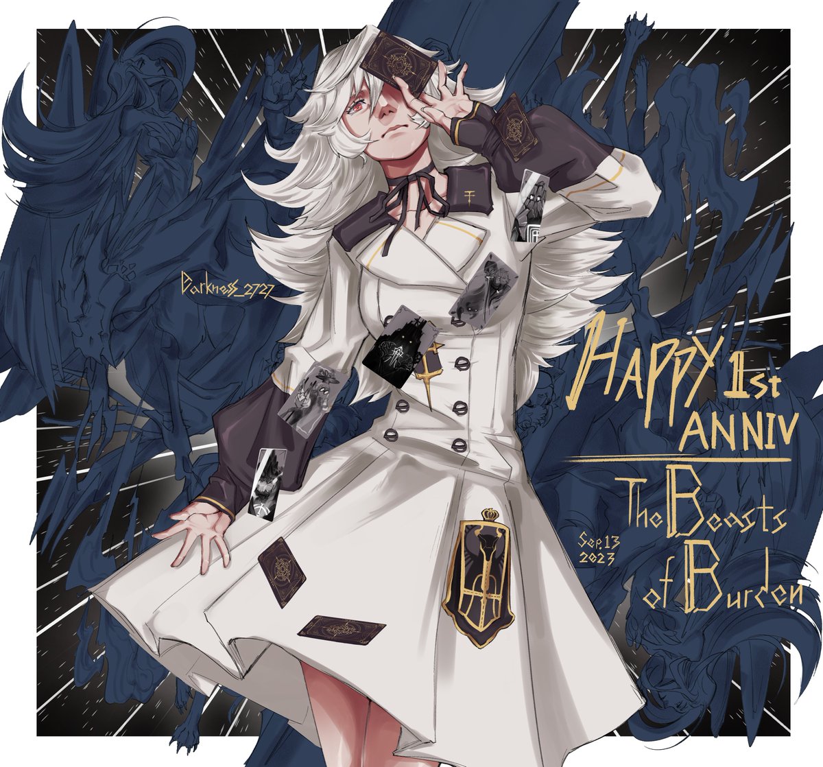 happy 1st anniversary to Voice of Cards Beasts of Burden! #voiceofcards