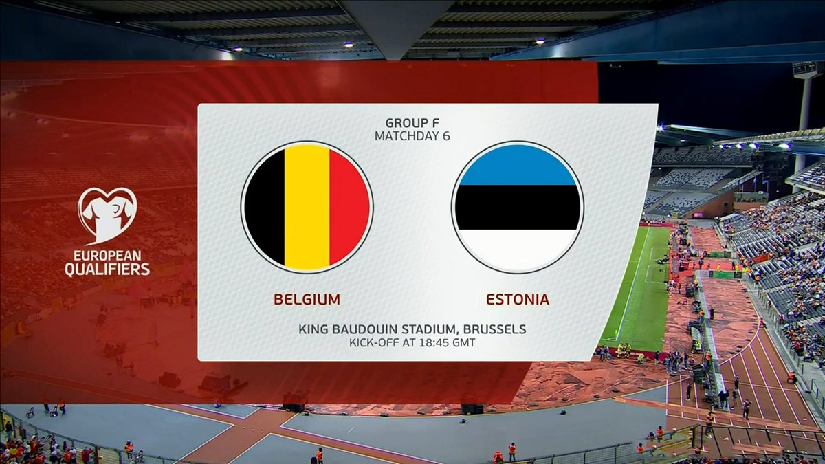 Full Match: Belgium vs Estonia