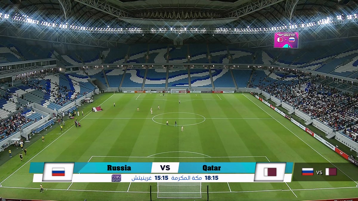 Full Match: Qatar vs Russia