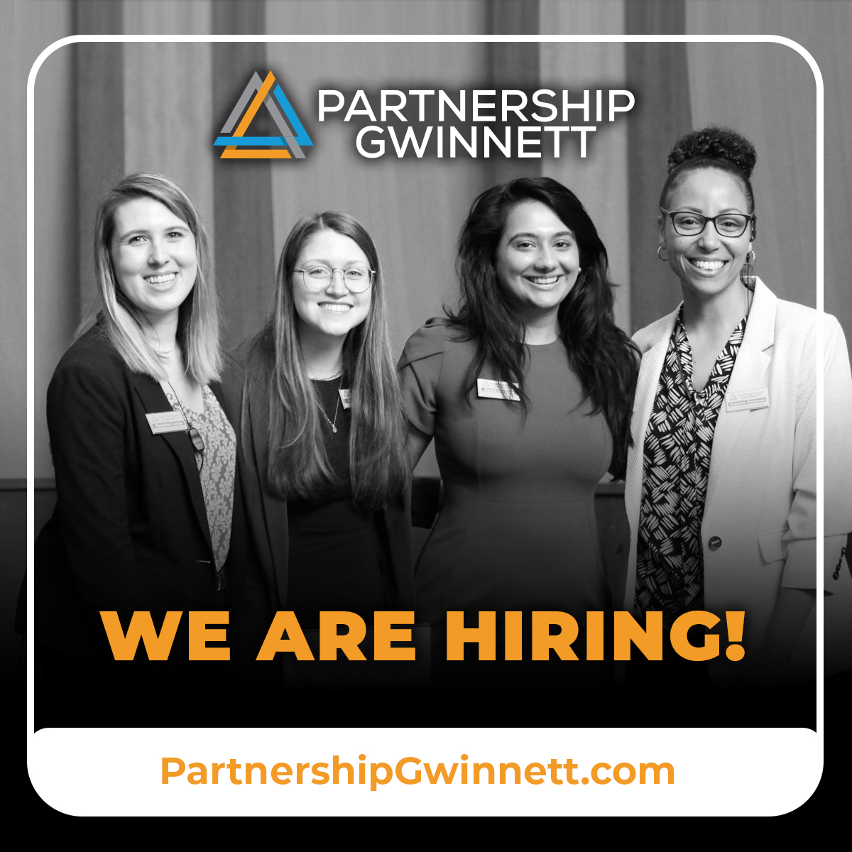 Partnership Gwinnett is seeking an event coordinator to support the department's event logistics, planning, and marketing support needs. 

Learn more and apply today: loom.ly/Crv8UCw