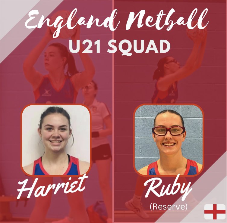 ⭐️Huge congratulations to our athletes @harrietjones24 named in the @EnglandNetball @EuropeNetball _ U21 Squad 👏🏼👏🏼👏🏼 Also a big shout out to @RubyHopeParker named as a reserve👊🏼👊🏼 Girls we are so very proud of you❤️💙 #ONCgirls #Proud #RoleModels #OnesToWatch #Stars