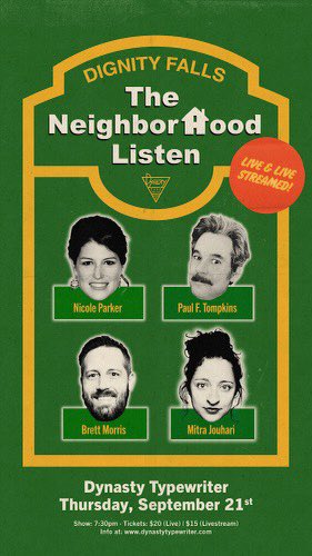 The Neighborhood Listen podcast is COMING BACK! We are starting Season 5 with a live show at @JoinTheDynasty Our special guest is the incredible Mitra Jouhari! Come see us or livestream the show!