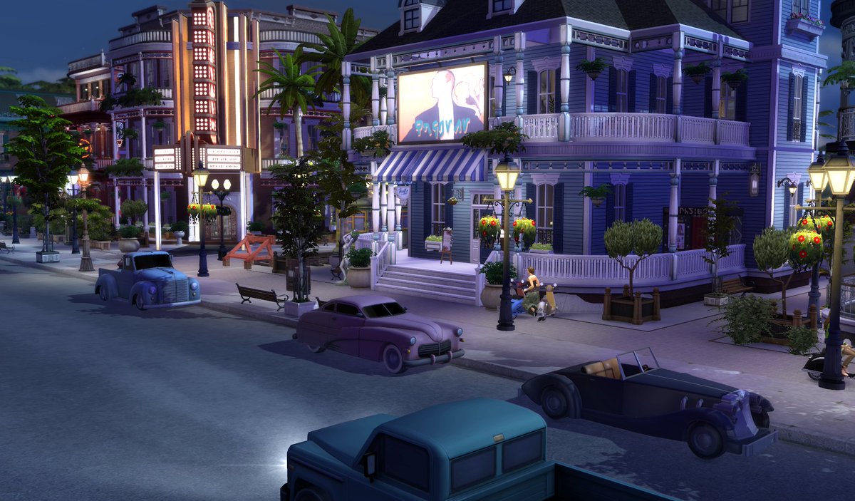MrsMerleSimming's tweet image. Love day at the Muse on Crawdad Street. A bit expensive but fancy enought for the bright young sims of Willow Creek.
#TheSims4 #PlumbobKingdomSave