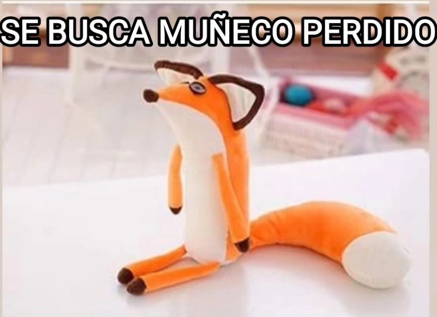 metrodesantiago's tweet photo. Rafael y su hija Lunita buscan a Zorri 🦊Este peluche es su muñeco favorito y lo extraviaron ayer lunes en Elisa Correa #L4 ¿Lo has visto? Comparte esta publicación para ayudar a encontrarlo 🙏❤️ #BuscamosaZorri https://t.co/vHX2sT5TYA