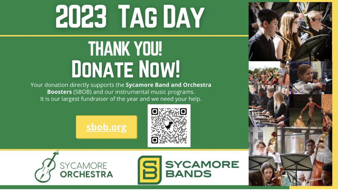 TAG DAY on Saturday was a GREAT day w 62 volunteer drivers &amp; 260 students. Many thanks to all the parent volunteers, students, and community who made this day possible! 
Tag Day isn’t just a one day event. We’ll continue accepting donations at this link: 
sbob.org/donate