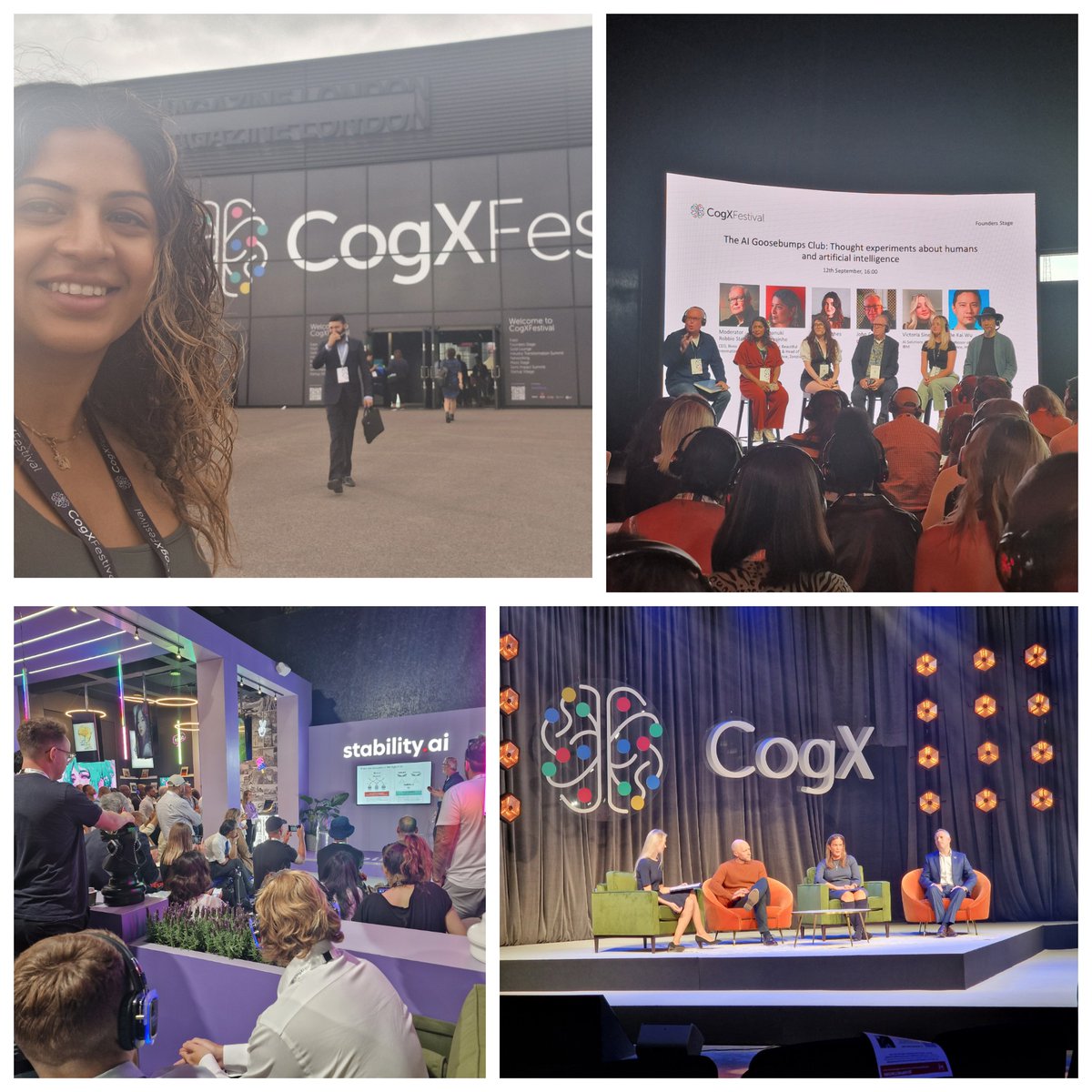 Fun first day at CogX Festival! Lots of thought provoking and inspiring content around AI and industry applications. Looking forward to the next next few days looking at Health AI, Cinema AI and Energy AI.

#Elastacloud #CogXFestival2023 #GenerativeAI  #o2