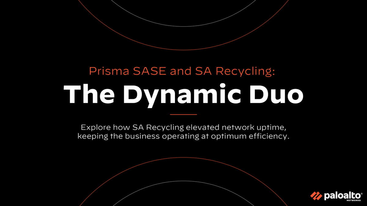 PaloAltoNtwks's tweet photo. .@PrismaSASE + @1800GotScrap= The dream team! 🤝

Watch this story to learn how SA Recycling turned to @PrismaSASE to achieve simplified #network operations, allowing the team to easily deploy and integrate newly acquired branches. https://t.co/06V0altOce https://t.co/6u7toLBRbt