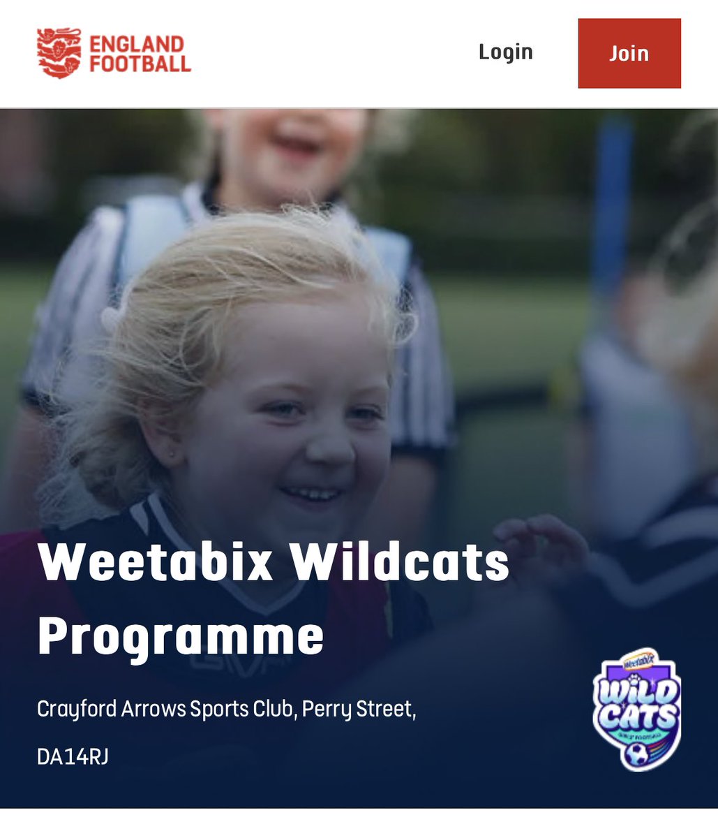 Wicked Wildcats Wednesdays are back every week from 5pm - 6pm at Bakersfield.  Please book your child’s place via the link below 👇 

#seeyouthere#wildcatswednesday#weetabixwildcats

play.englandfootball.thefa.com/Book/feec2857-…