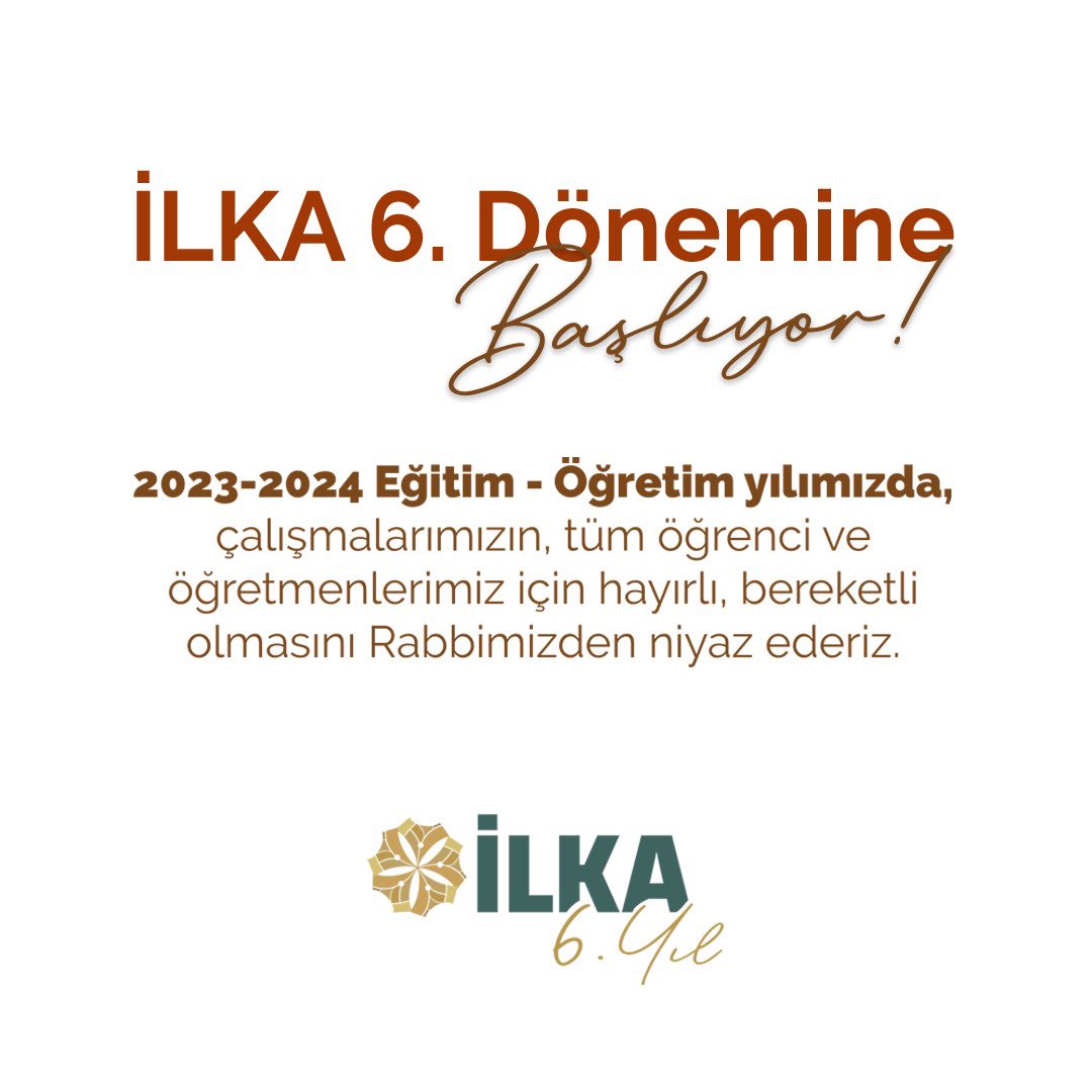 İlka 6. Dönemine başlıyor!

#ilkaakademi #ilkadaeğitim #rehberlikservisi #kişiselgelişim #kuranıkerim #siyer #arapça #29mayısüniversitesi #hızlıokumateknikleri #kitap #akademi #eğitim #ders #lisedersleri #university #fizik #kimya #matematik #ingilizce #arapçaöğreniyorum