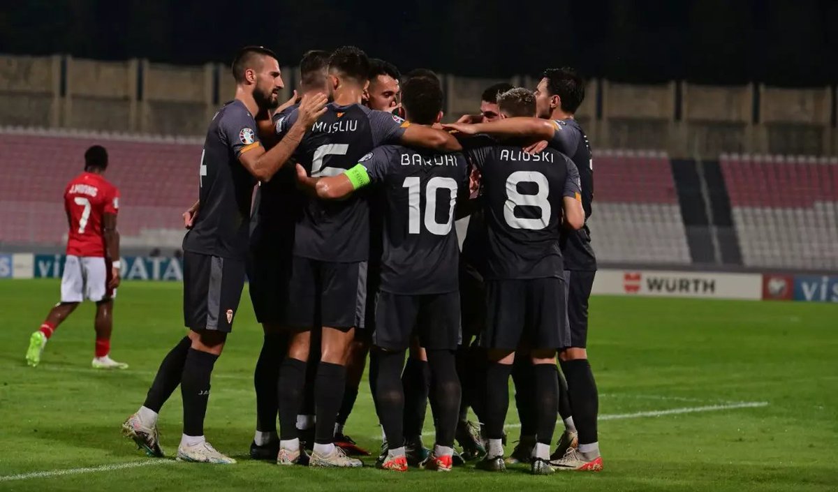MacedonianFoot_'s tweet photo. Malta 0-2 Macedonia
An uninspiring performance to say the least. Two well taken goals. But most importantly we leave with three big points.
#MLTMKD π²πΉπ²π° https://t.co/rAoJYXfJuO