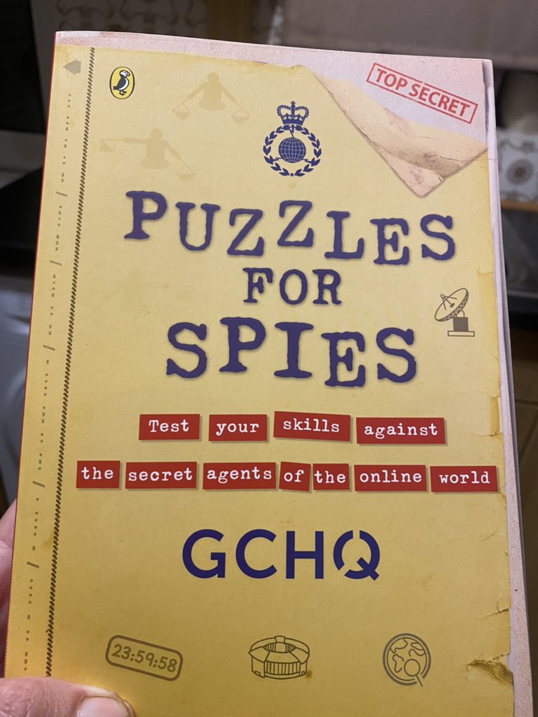 This is going to be the BEST bedtime reading book ever with a little Dean Martin in the background 👌🏼🐾♥️ @GCHQ are you ready For Me! 😘