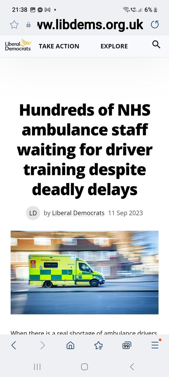 steffd62's tweet photo. What about the staff to drive them
7,000 have left in a year.
Ambulance services in England have experienced a mass exodus of staff in the past year with nearly 7,000 leaving their jobs, figures have revealed.

The number of emergency service crew leavers has risen sharply compared with 2019 levels, prompting concern for patient safety during the next NHS winter crisis.

The government has been called on to launch an urgent recruitment drive before winter to cover the 2,954 vacancies across all ambulance services in England.