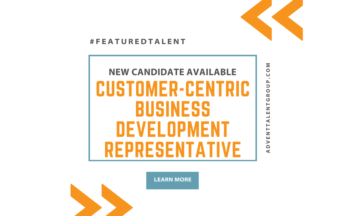 Advent_Talent's tweet photo. Are you in search of a dynamic professional with a proven track record in customer service AND business development? Look no further! Our candidate brings seven years of customer service...
https://t.co/vJ7w9vAf4f https://t.co/92Byr8wicU