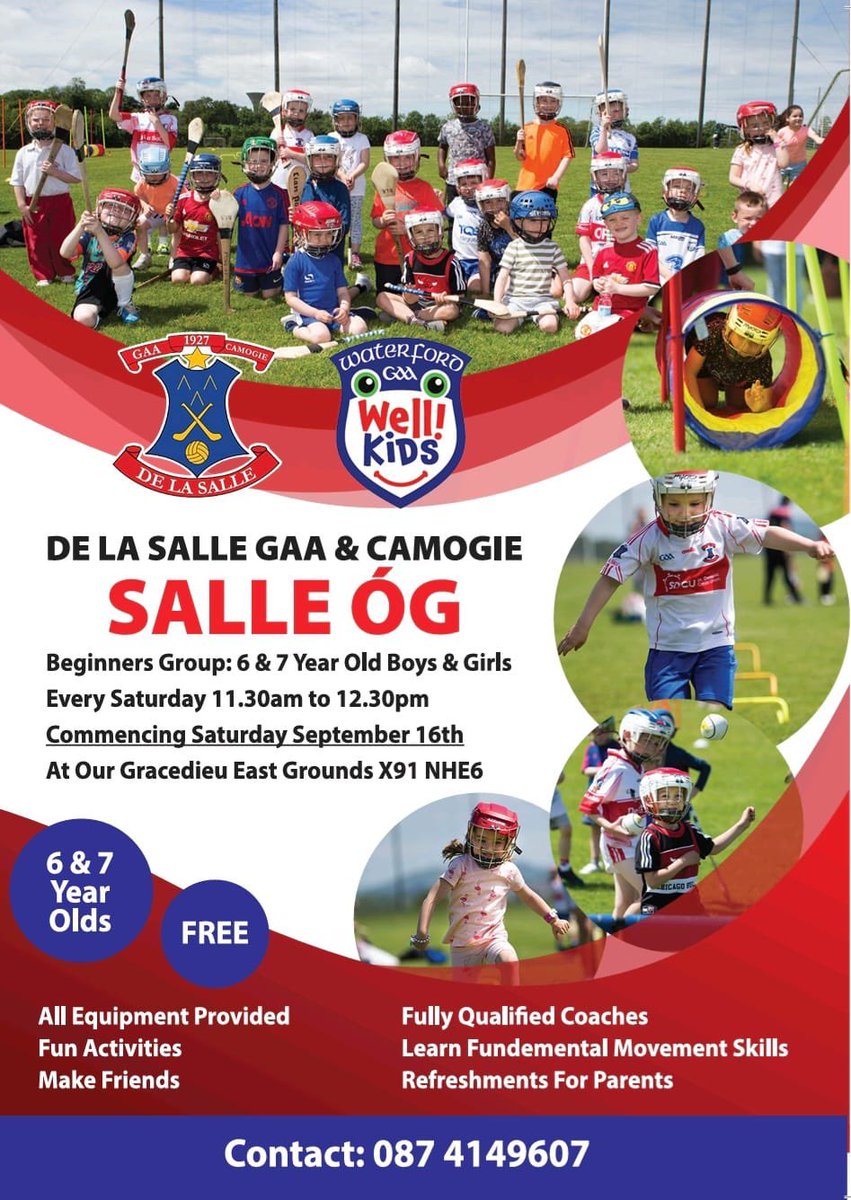 🗓️ Well Kids &amp; Salle Og returns this coming Saturday, the 16th September 2023.. 

👀 Check posters for details.. 🤍❤️