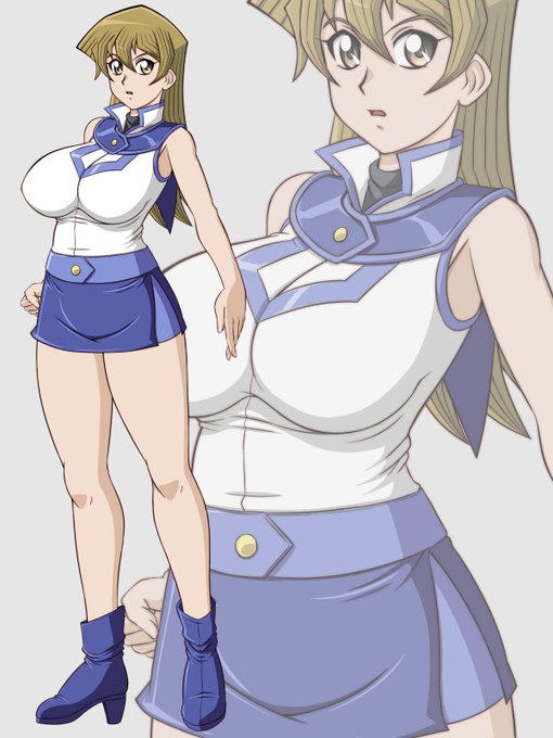 #天上院明日香
ようやく新しいのが届いたので差分ついでに練習中φ(・ω・`)
おろしたてのGペンの如き描き味の変化に戸惑っている 