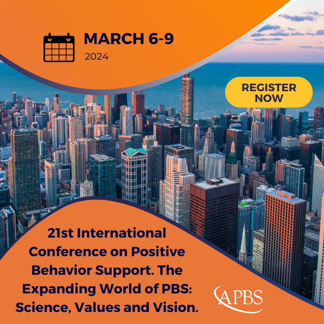 Registration for the 21st International Conference on Positive Behavior Support is Open! Register now to reserve your place! ⭐

🔗: apbs.org/conference/reg…