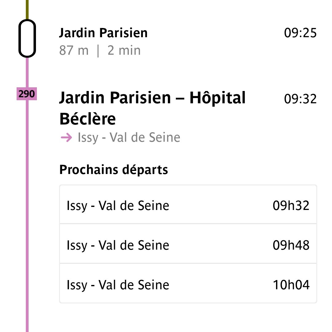 ACollege92's tweet photo. @France3Paris @B_Lambert75 De meilleures correspondances de bus au terminus avec le 290 permettrait d'avoir un service plus efficace. Et annoncer sur l'appli RATP un coût de 4,20€ alors qu'un ticket T+ suffit ! https://t.co/pfwnbJDb8l