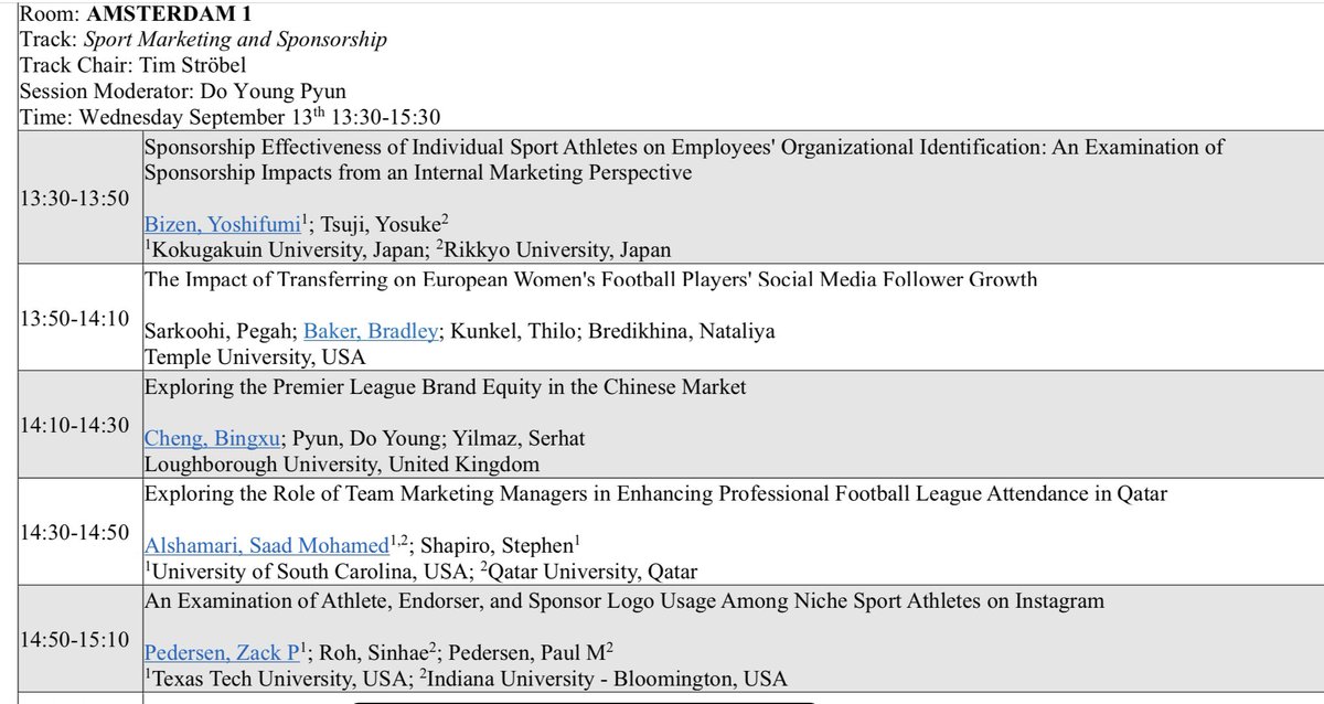 Saadalshamari6's tweet image. من النقاط المهمة التي تطرق لها الاستاذ @kalhiddi هو دور التسويق في الاندية القطرية وتأثيره في مشكلة الحضور الجماهيري. قمنا بعمل بحث بعنوان &quot;استكشاف دور مديري تسويق الاندية في تعزيز حضور المباريات&quot; لمعرفة الأدوار والتحديات التي يواجهونها لعرض النتائج غدًا في مؤتمر #EASM