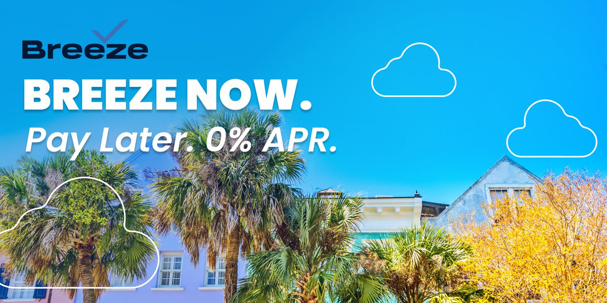 Uplift (@gouplift) on Twitter photo Our partner <a href="/BreezeAirways/">Breeze Airways</a> has a special deal just for you! Book your trip now and get 0% APR when you pay over time.* Don't wait, book your travel today! Book now: bit.ly/3giUG85 *Terms & Conditions apply: bit.ly/3PCnLhS Our partner <a href="/BreezeAirways/">Breeze Airways</a> has a special deal just for you! Book your trip now and get 0% APR when you pay over time.* Don't wait, book your travel today! Book now: bit.ly/3giUG85 *Terms & Conditions apply: bit.ly/3PCnLhS