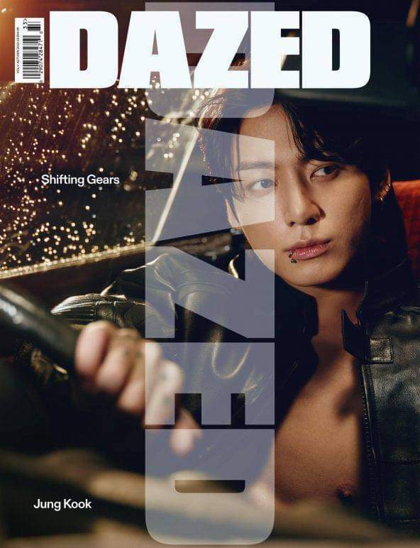 JiniChannel's tweet photo. #Jungkook de #BTS será la portada de la edición otoñal de la revista #DAZEDUK 😎 https://t.co/kEwi658rF5