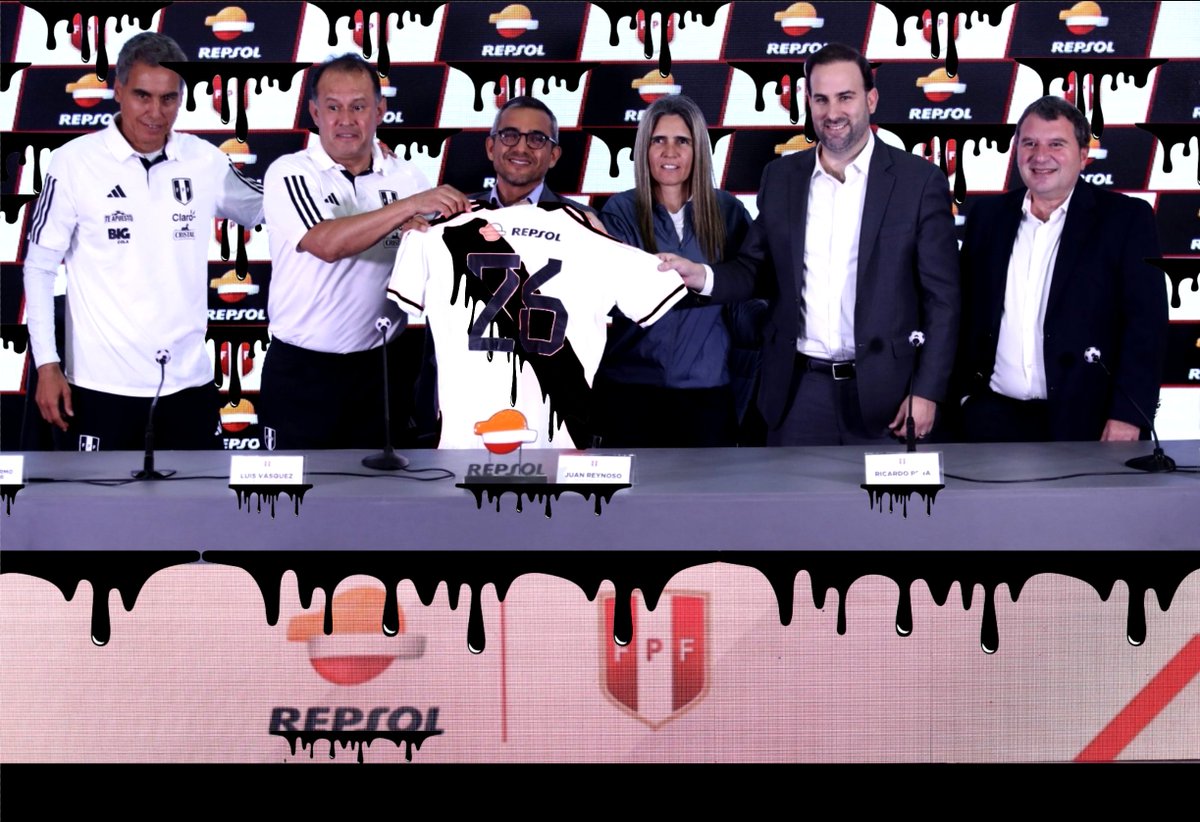 Positivepill's tweet photo. Repsol se une a la Selección Peruana de Fútbol como nuevo patrocinador @mercado_negro  https://t.co/r7rXhKTjML https://t.co/pDaKetwmgM