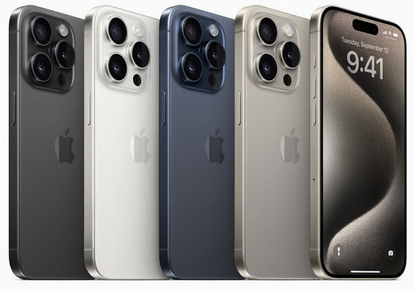 iPhone15発表されました
カラーバリエーション

iPhone15/15Plus
・ブラック 
・グリーン 
・イエロー 
・ピンク 
・ブルー  

iPhone15Pro /15ProMax
・ブラックチタニウム 
・ホワイトチタニウム 
・ブルーチタニウム 
・ナチュラルチタニウム