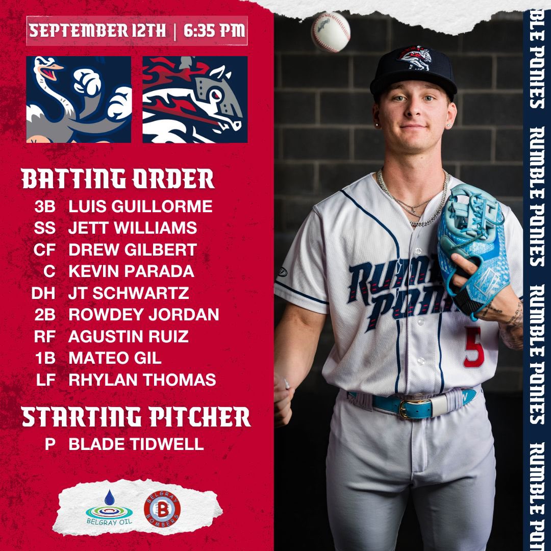 RumblePoniesBB's tweet photo. Mets’ No. 3 prospect @jettwilliams04 makes his Double-A debut

🕡 6:35 PM
🆚 @ReadingFightins 
📍Mirabito Stadium
📻 @NewsRadio1290
📺 https://t.co/EC9fDTxuNI
🎙️ @MattLevine__ 

Tonight’s lineup presented by Belgray Oil &amp; Belgray Bombers. https://t.co/P4im5yNMXm