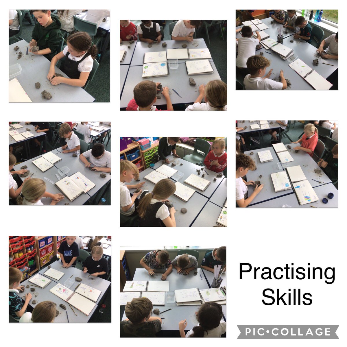 OJS_Year4's tweet photo. We’ve enjoyed drawing our designs today and then practising skills before making our vessels tomorrow. They have been designed to hold an electric tea-light but we are thinking they may have other uses such as holding jewellery, marbles, coins etc. Tomorrow may get messy! #OJSArt https://t.co/jQoNuV3dAx