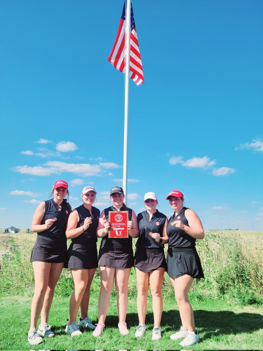 BOWGIRLSGOLF's tweet photo. Champions of the Gothenburg Invite, 5 in top 15, and the individual Champ! #backFOURmore #nebpreps https://t.co/5oixSc8yXe