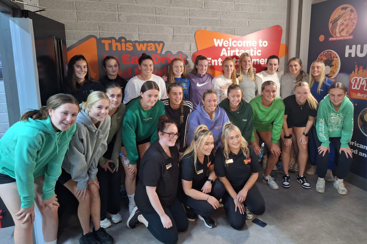 An enjoyable evening out for our First Team squad! 🎳

Thanks to all at <a href="/AirtasticIre/">Airtastic Entertainment Centres Ireland</a> in Little Island for their hospitality 🤝

#CCFC84