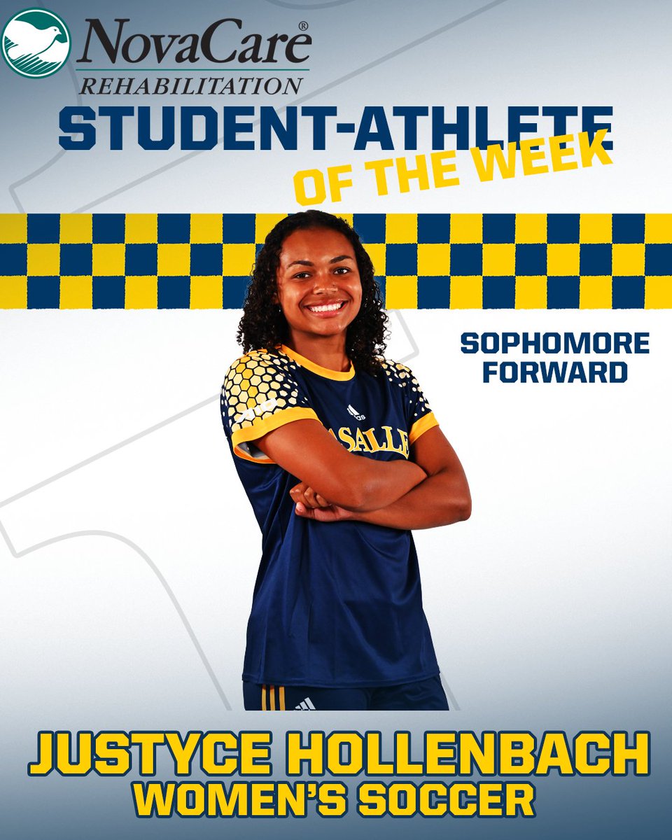 GoExplorers's tweet image. The votes are IN! Justyce Hollenbach has been voted this week's @novacare Student-Athlete of the Week 👏

#GoExplorers🔭