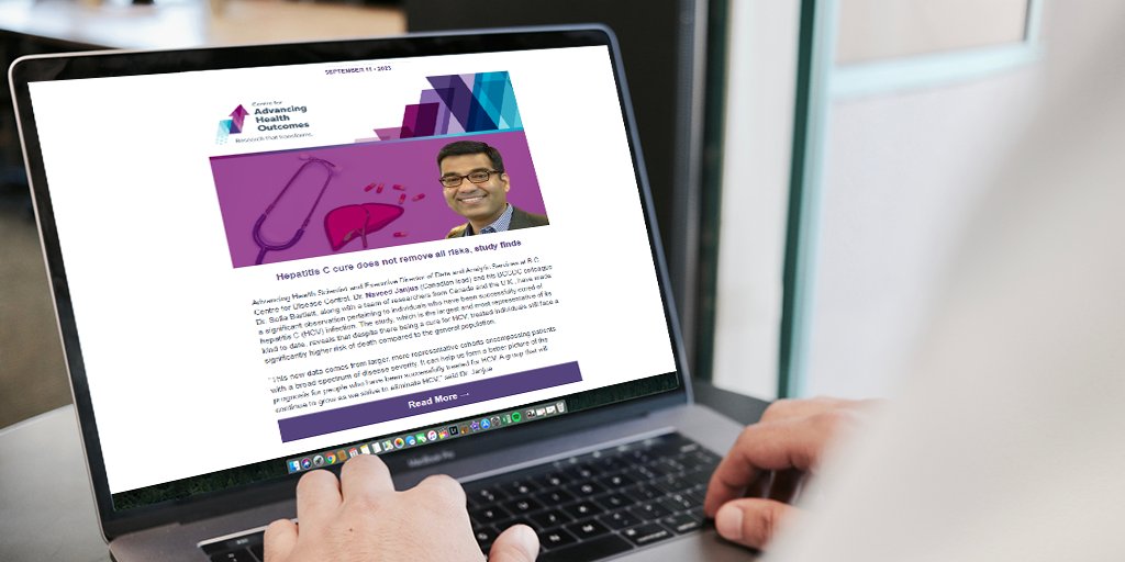 Our newsletter is LIVE!

mailchi.mp/cheos/advancin…

Featuring: 
➡️ Hepatitis C cure does not remove all risks
➡️ Antidepressants reduce relapse risks
➡️ Supporting innovation to combat physician burnout
➡️ Upcoming events, funding opportunities, and more!
