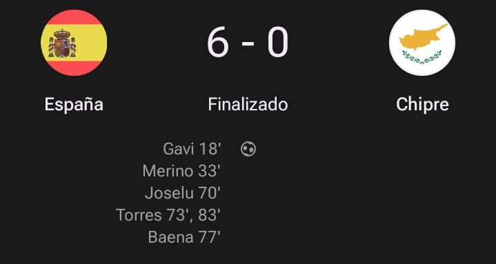 Castiillo_Rm's tweet photo. A España se le da muy bien golear a selecciones de mierda eh, somos los mejores. https://t.co/RJ78Vji6c5