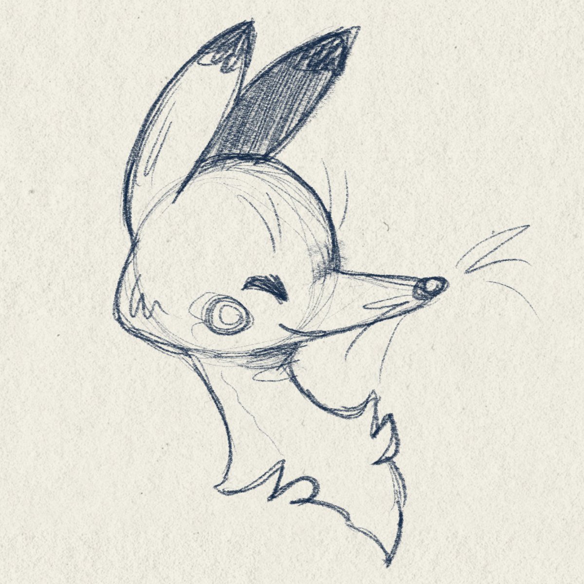 「The usual Darry Draws a Fox to Warm Up d」|- ̗̀Darry ̖́-のイラスト